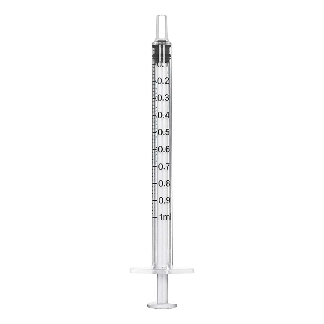 Luer Slip Syringes, Box of 100 - 1mL