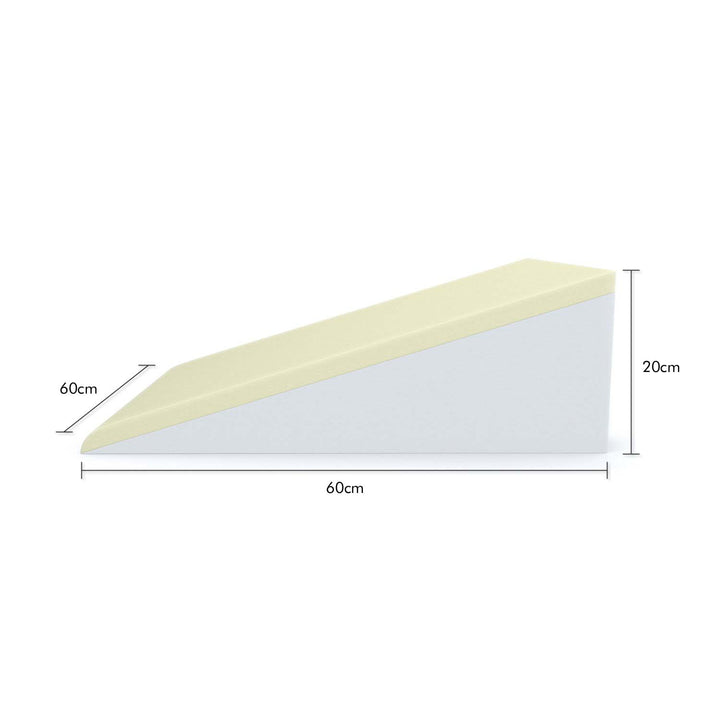 Body Support Bed Wedge - White