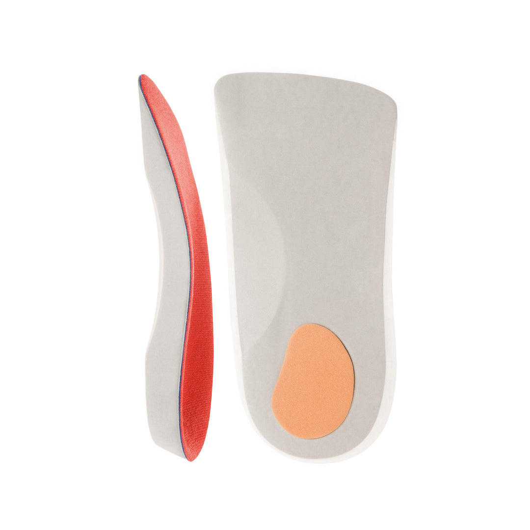 Orthotic ¾ Insoles - Shoe Inserts - Mens 7.5-9