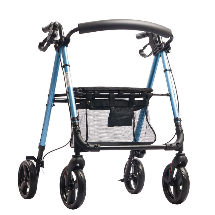 Lightweight Classic Rollator Walker - Red