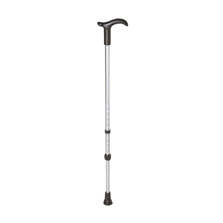 Rebotec Handy - Walking Stick with Anatomic Shaped Handle - Red Wine , Left