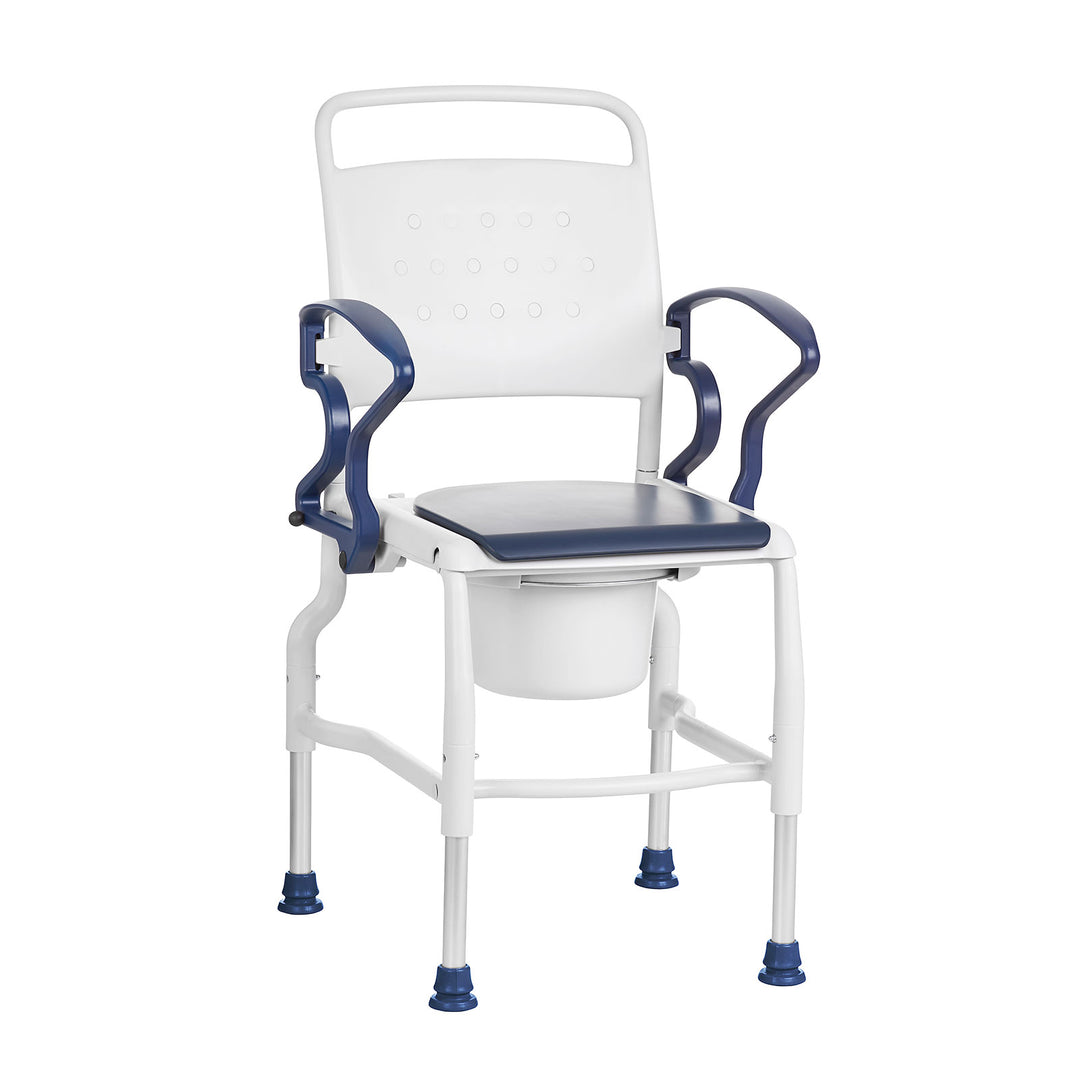 Rebotec Koln - Bedside Commode Chair - Grey