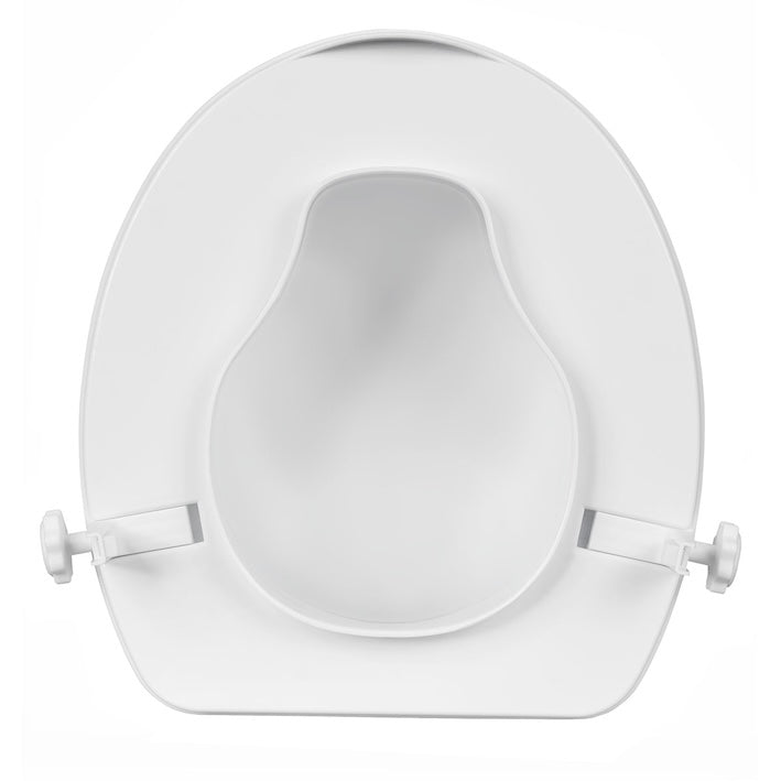 Raised Toilet Seat With Lid