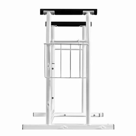 Toilet Surround Support Rails, with Basket