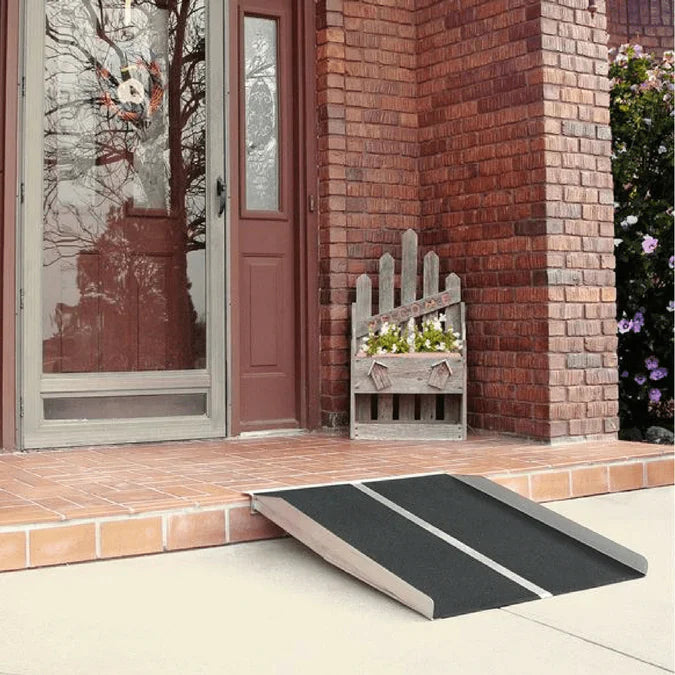 PVI Aluminium Solid Wheelchair Threshold Ramp