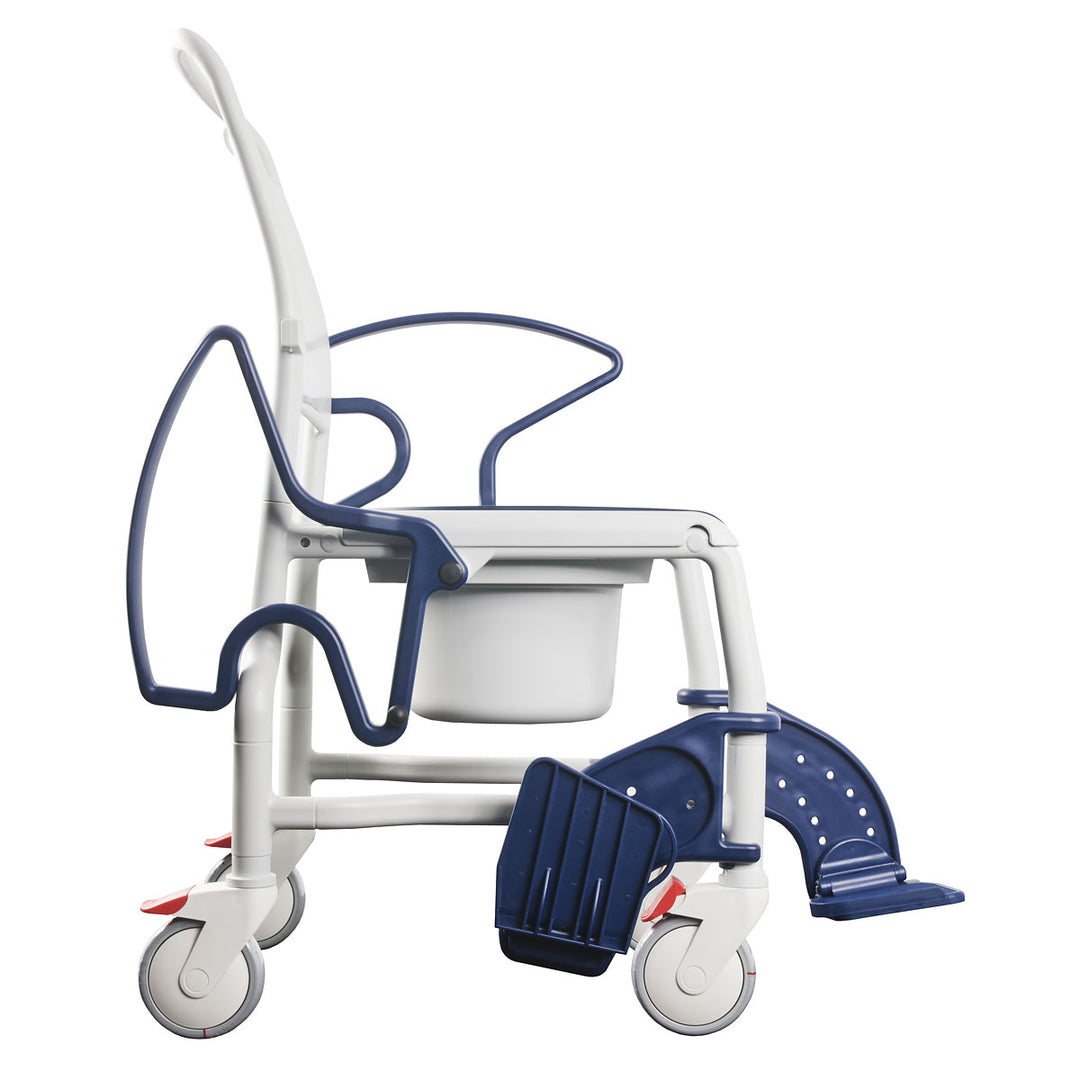 Rebotec Bonn - Commode Chair - Blue