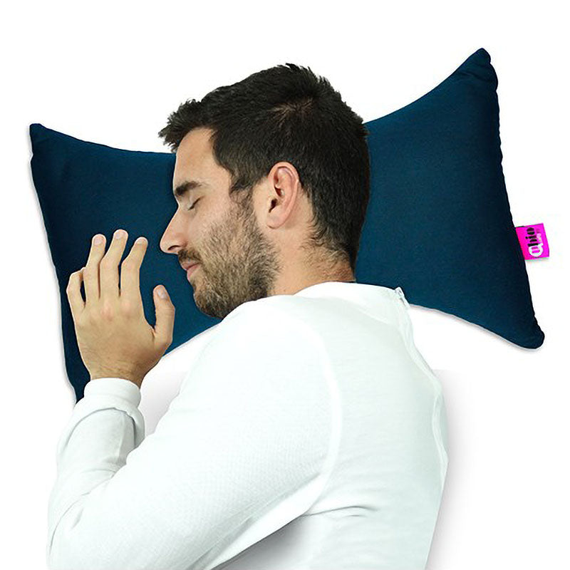 Butterfly Cervical Pillow - Navy