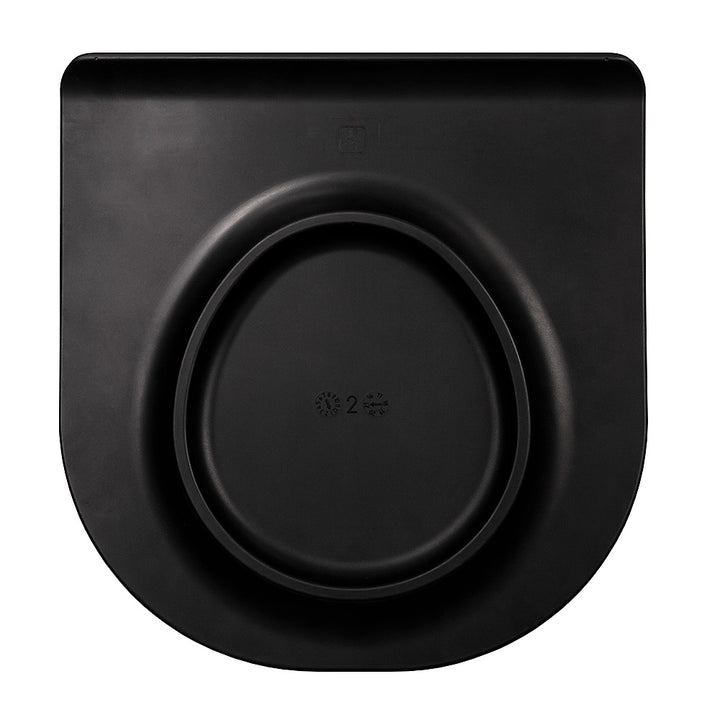 Rebotec Dignity Commode Seat Cover, Black
