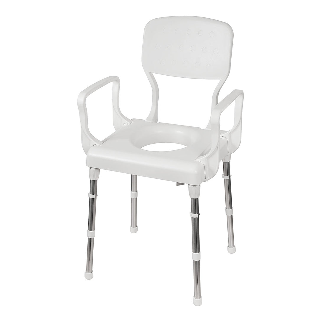 Rebotec Lyon – Height Adjustable Commode Chair