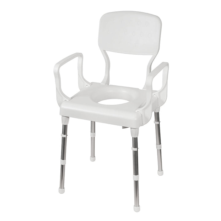 Rebotec Lyon – Height Adjustable Commode Chair